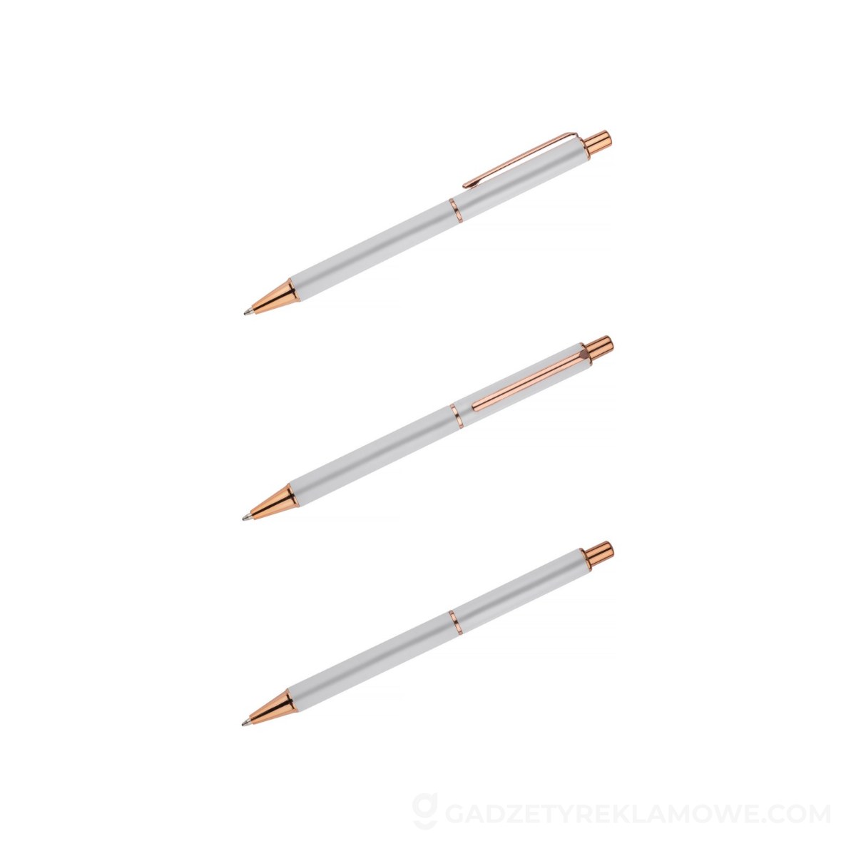 Długopis VERNO - biały
