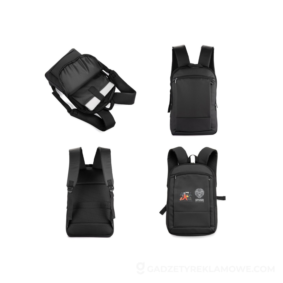 ASG-20711-02-wariantu-watermark Plecak na laptopa KIP - czarny