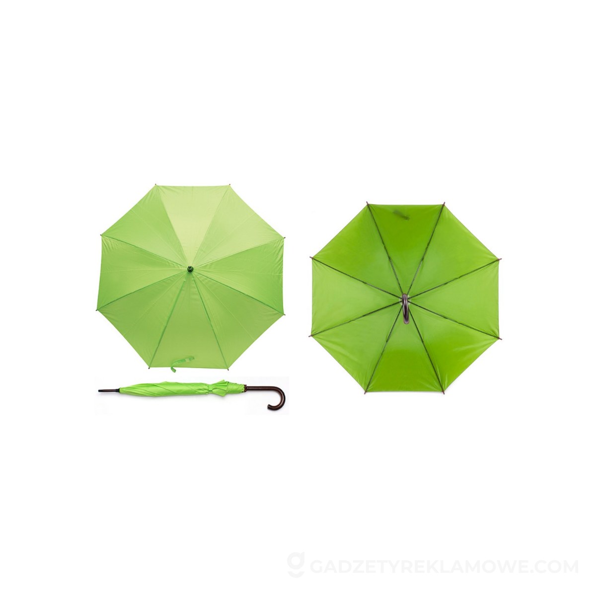 Parasol STICK - zielony jasny