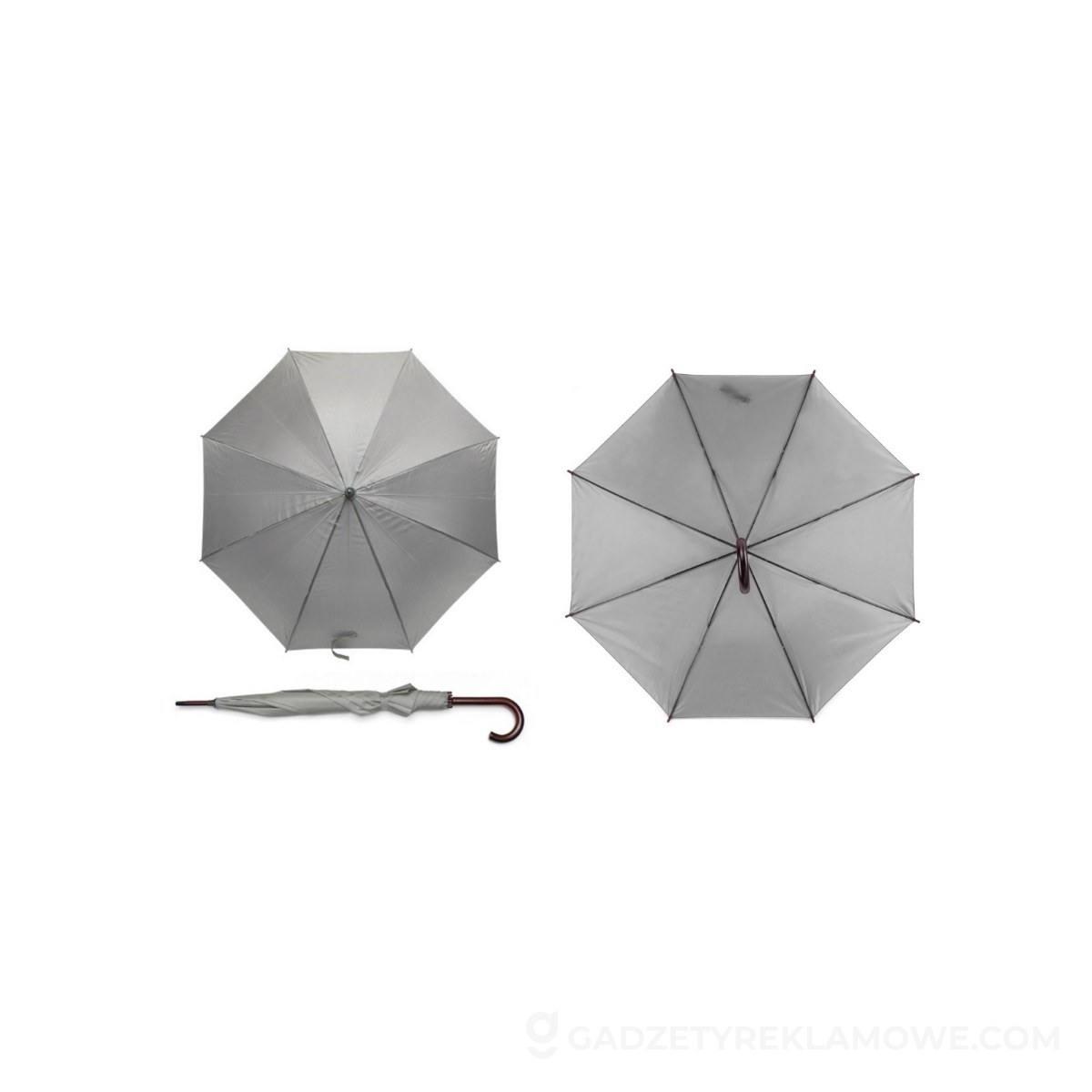 Parasol STICK - szary
