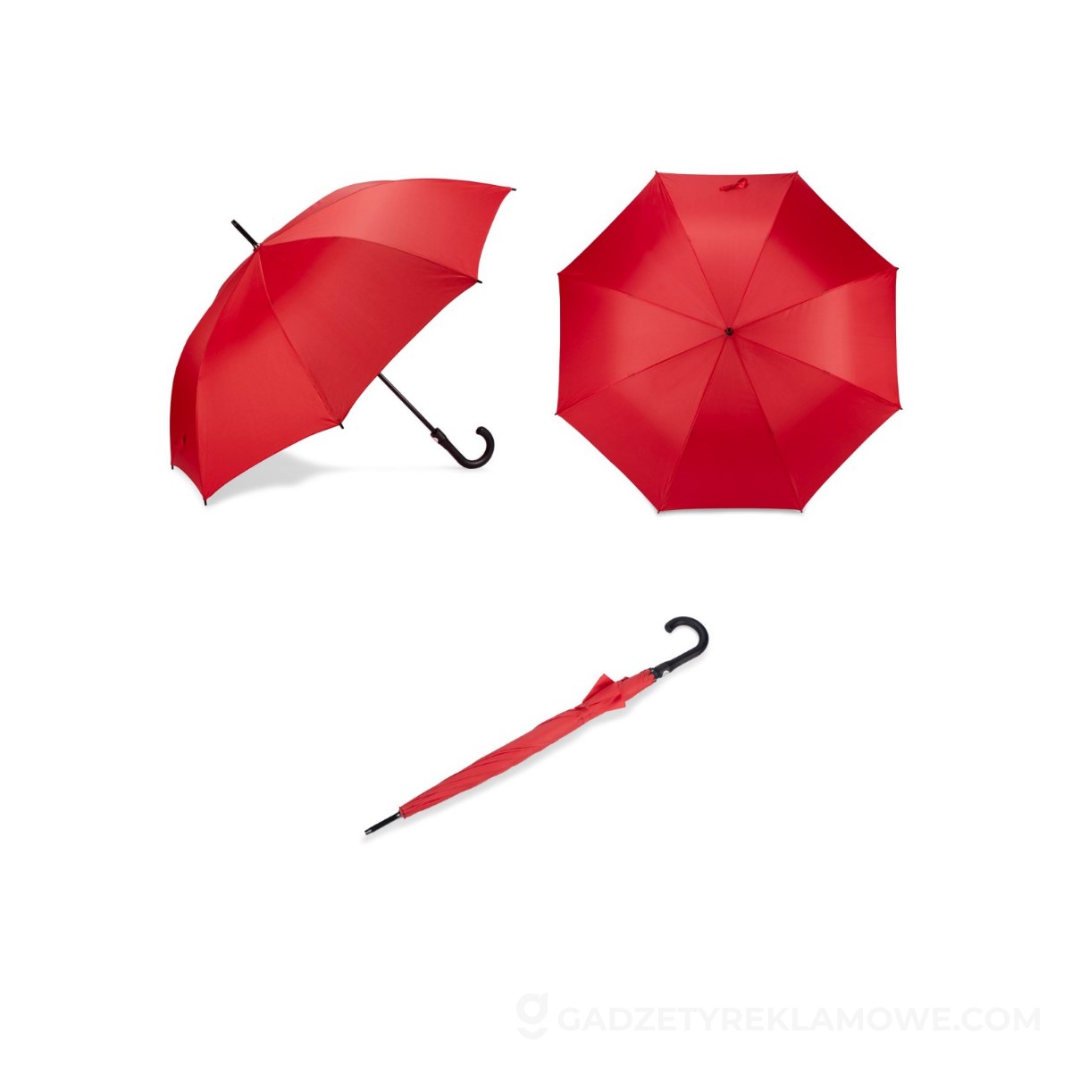 Parasol BETILLA - czerwony