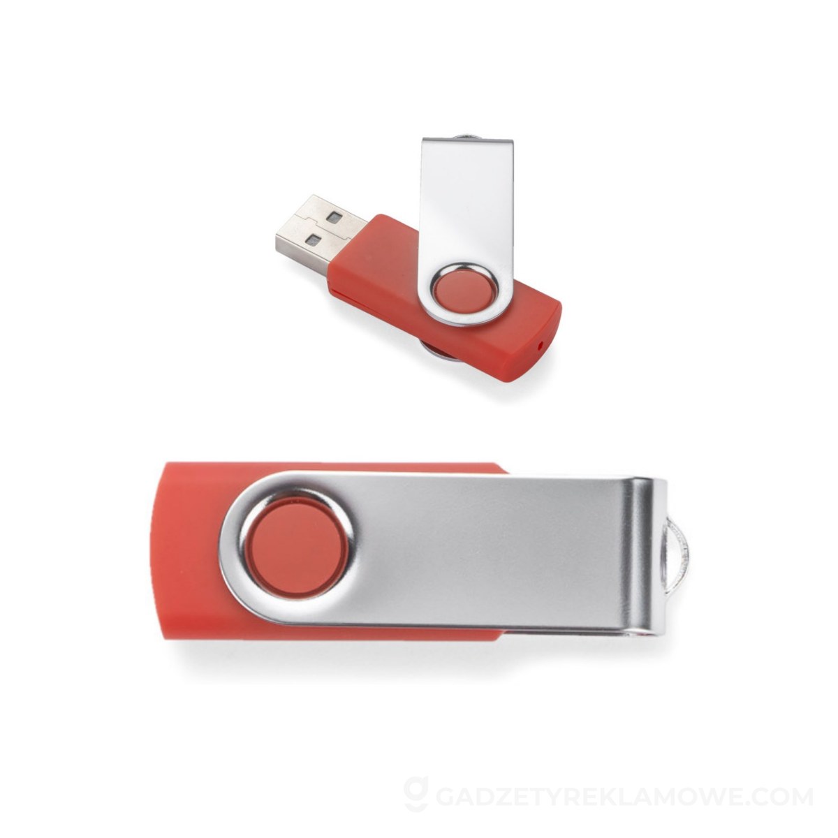 Pamięć USB TWISTER 4 GB - czerwona