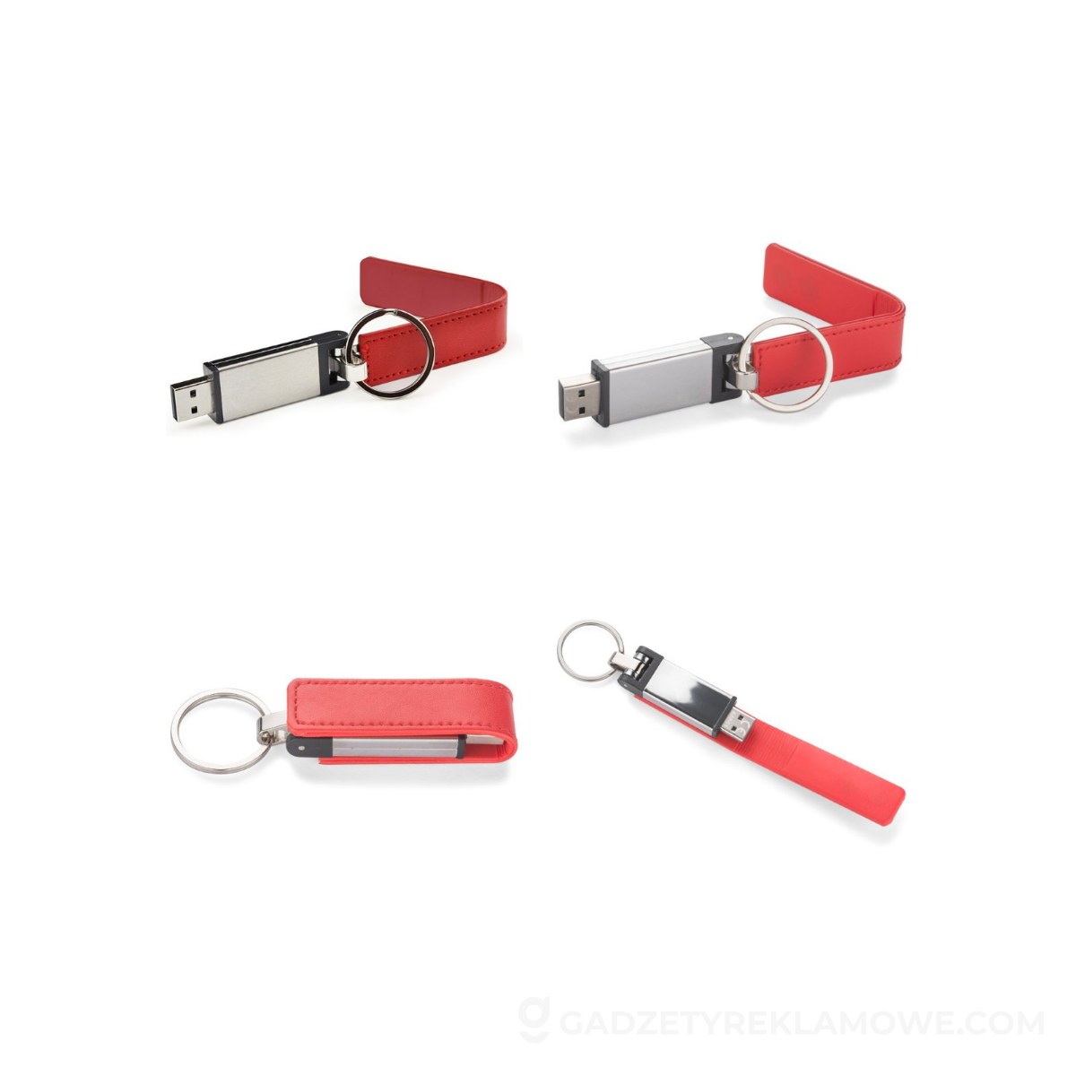 Pendrive’y czy powerbanki reklamowe – co rządzi w świecie biznesowych gadżetów? 12 Pamięć USB BUDVA 8 GB - czerwona