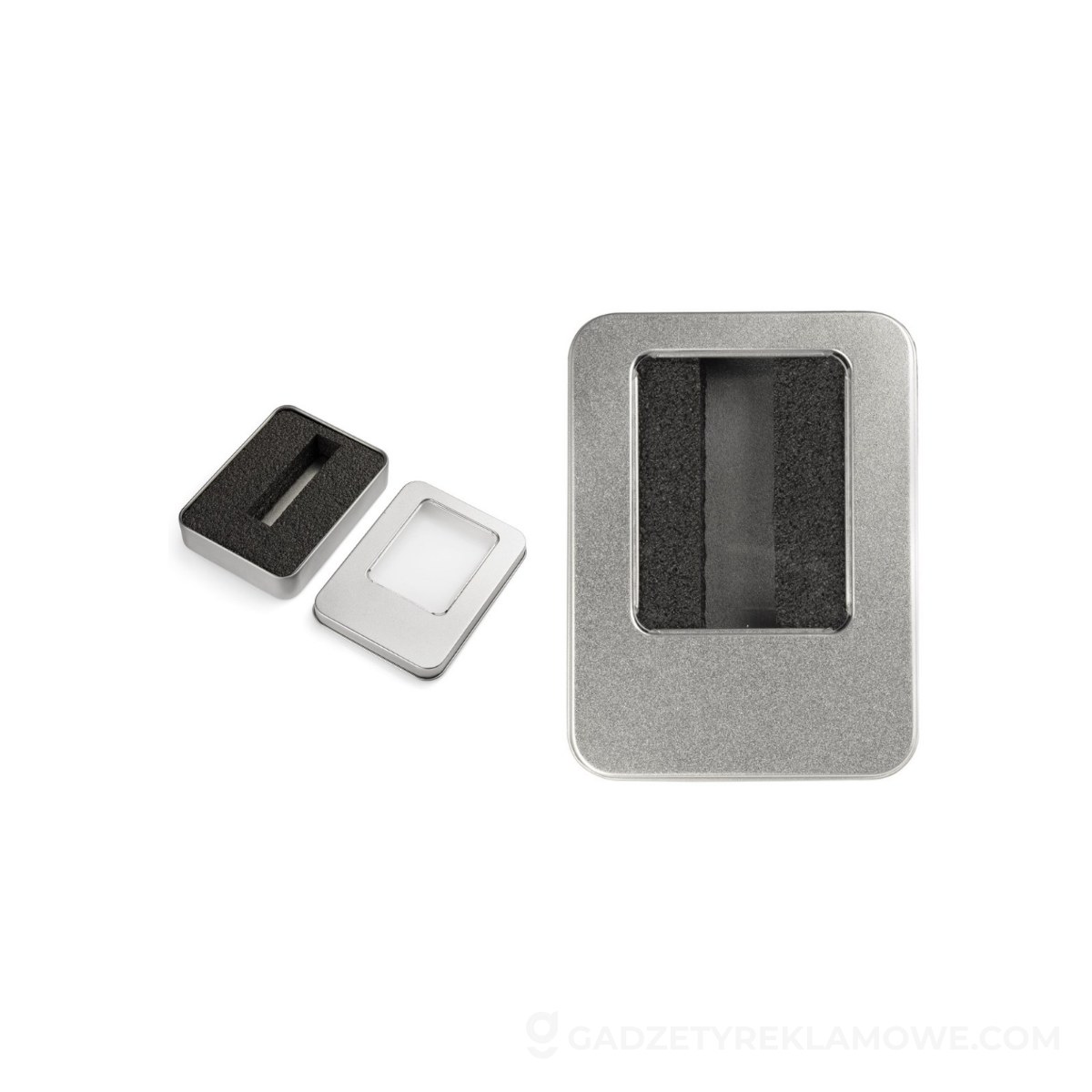 ASG-44508-000-wariantu-watermark Puszka duża z wkładem na większą pamięć USB - srebrna