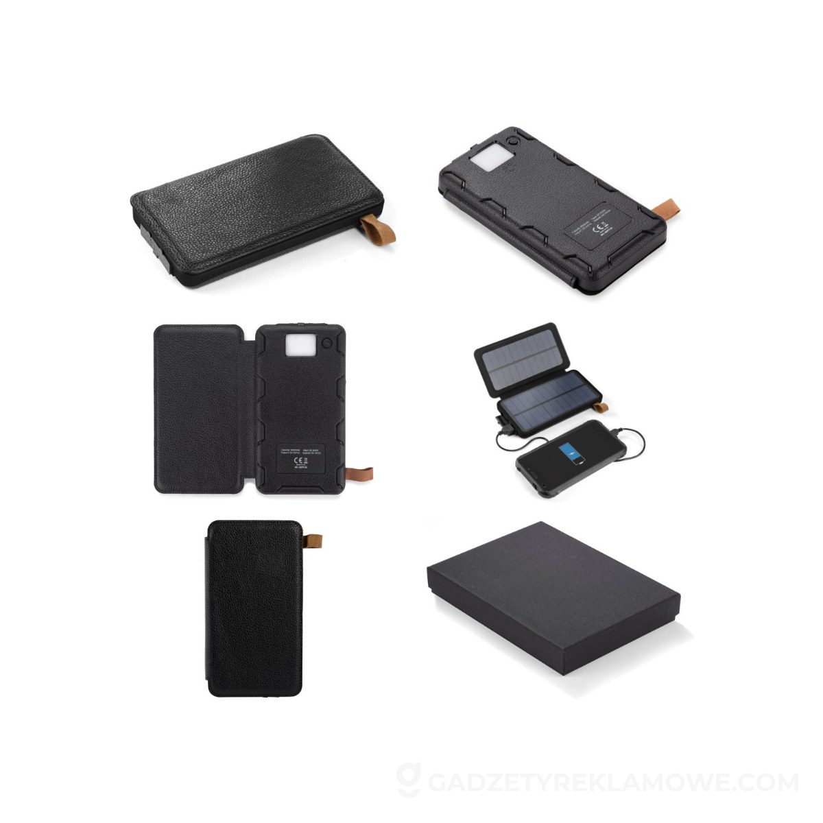 Power bank SOLRAY 8000 mAh - czarny
