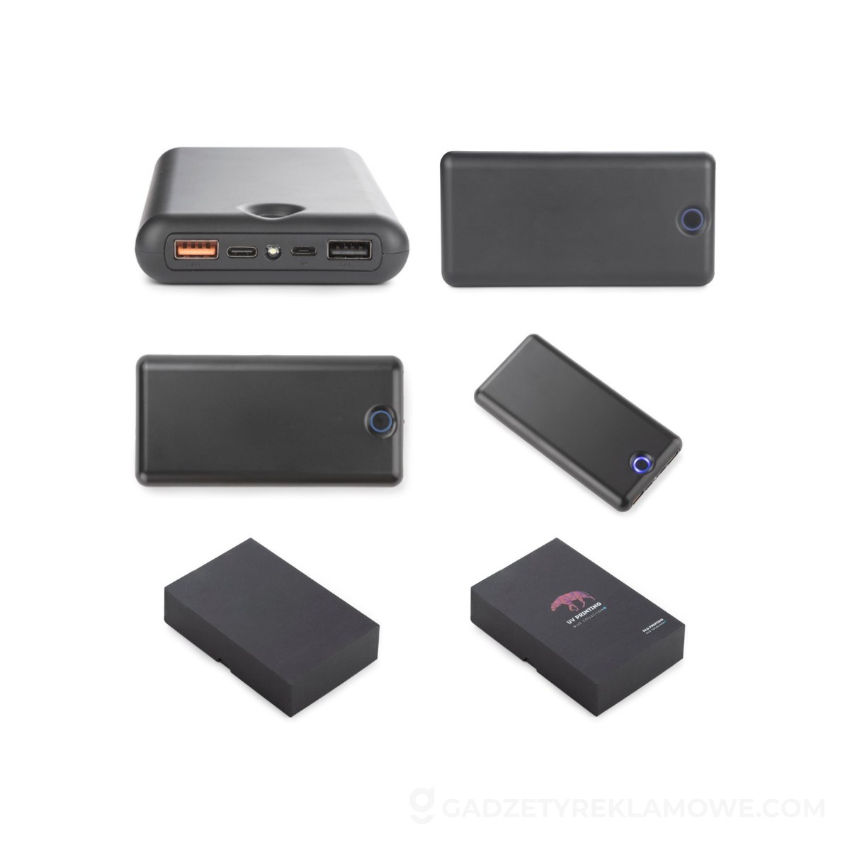 Power bank SIEMPRE 20000 mAh - czarny
