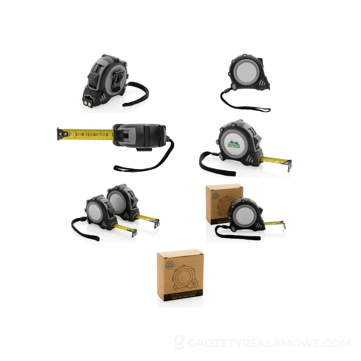 Miara 5m Grip, RABS - szara