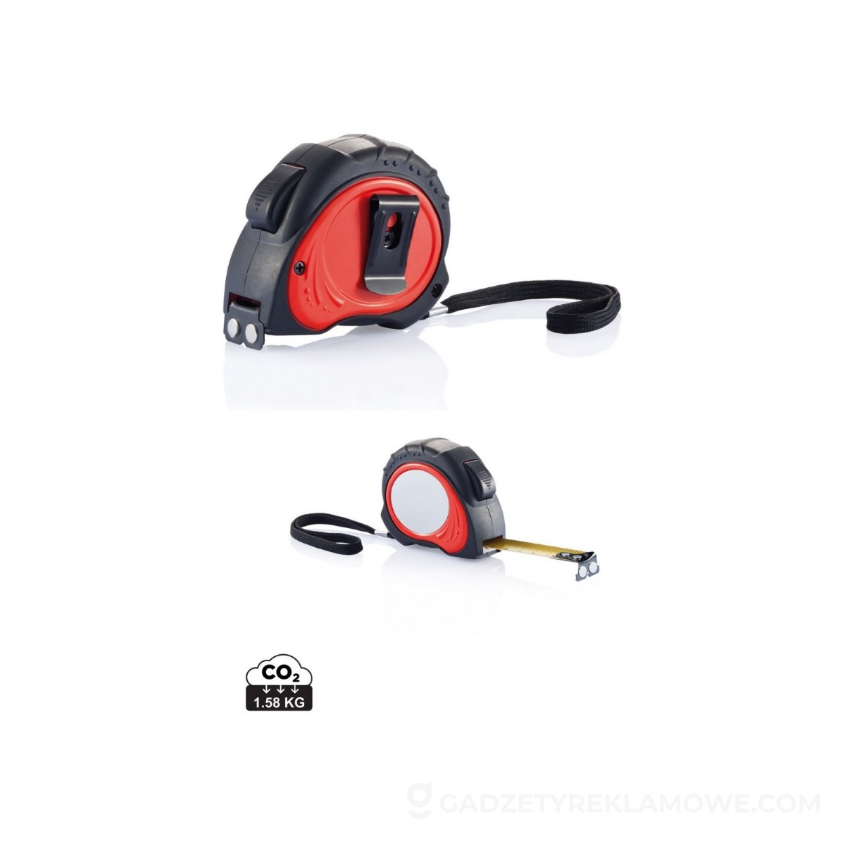 AXP-P113-554-wariantu-watermark Miara 5m Tool Pro - czerwona