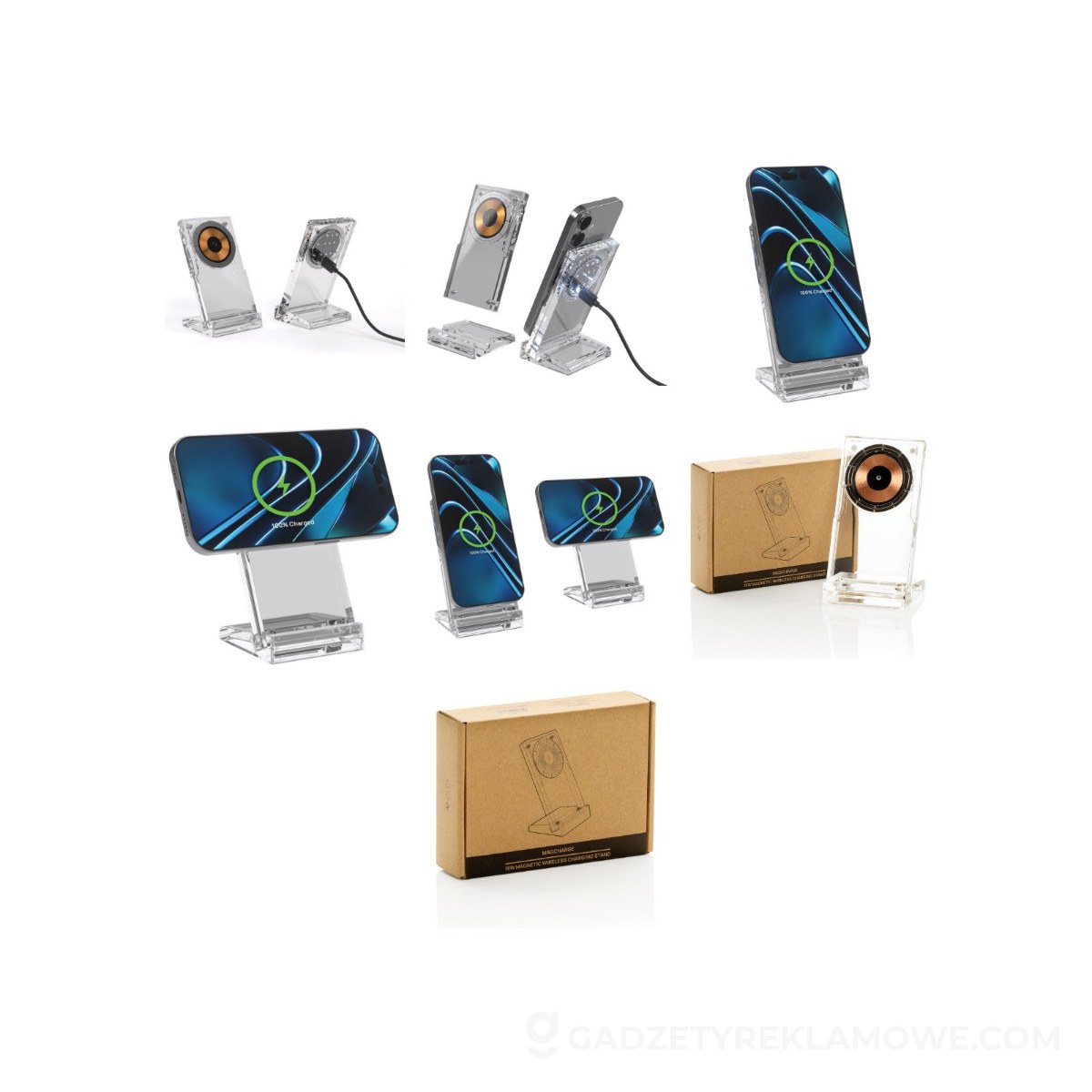 AXP-P309-0800-wariantu-watermark Magnetyczna ładowarka bezprzewodowa 15W Magcharge - neutralna