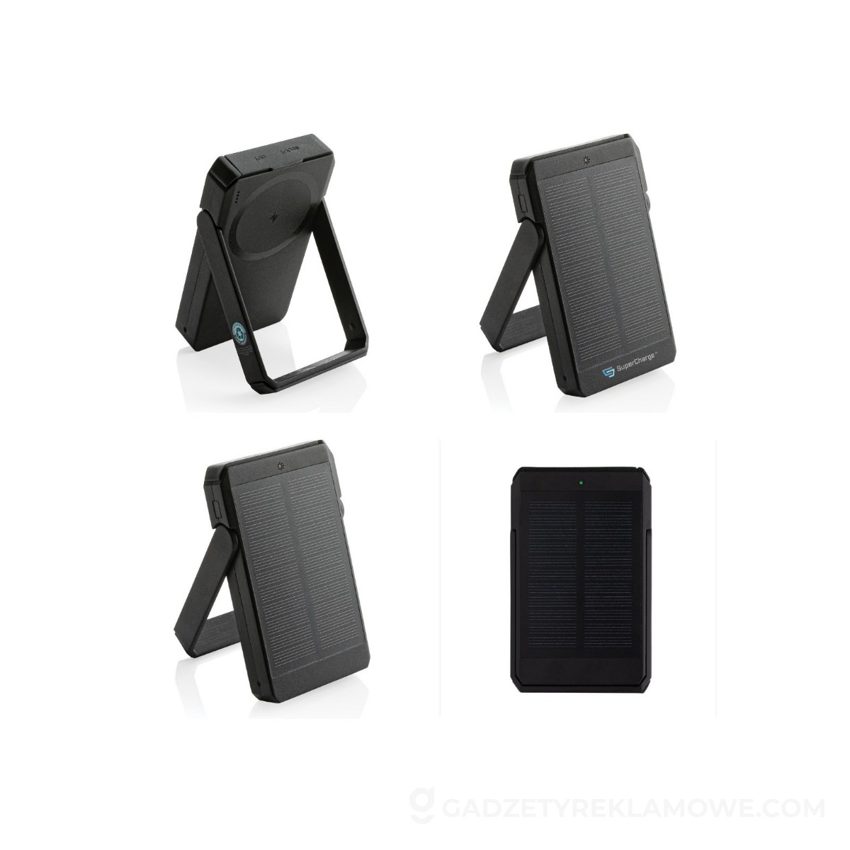 AXP-P322-361-wariantu-watermark Power bank 5000 mAh Skywave, ładowarka bezprzewodowa 10W - czarna