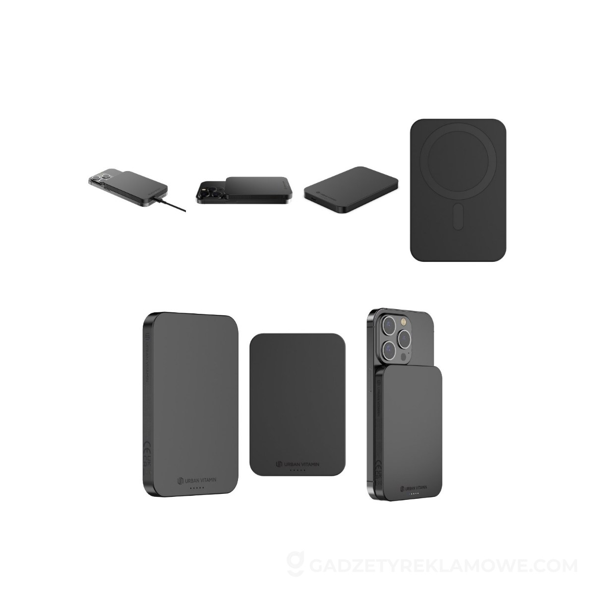 Power bank 5000 mAh Urban Vitamin Richmond, RABS - czarny
