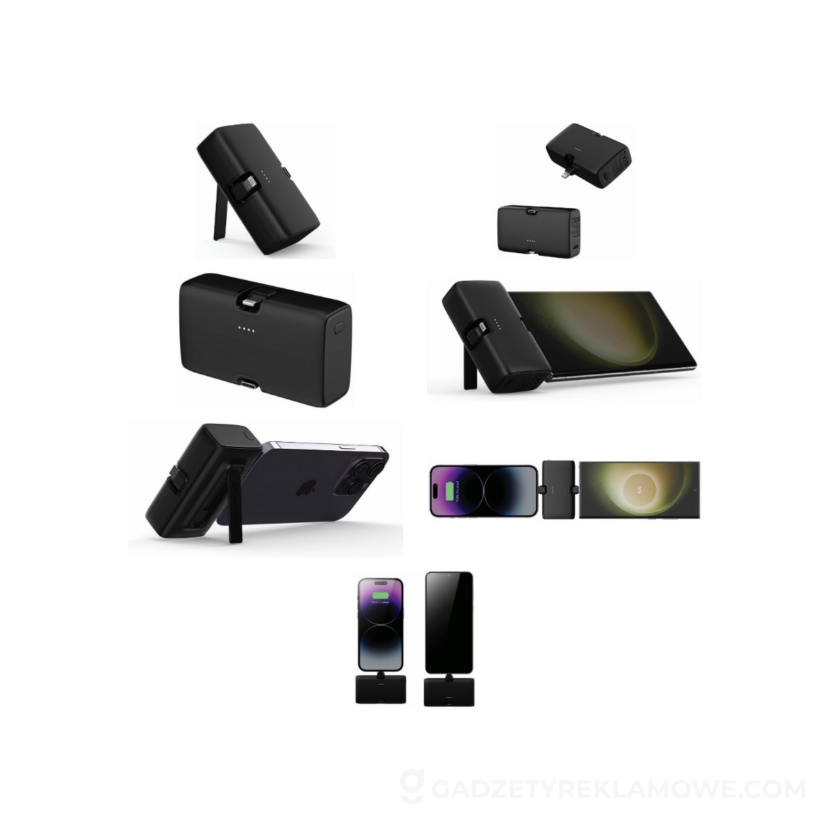 Power bank 5000 mAh Urban Vitamin Los Angeles - czarny