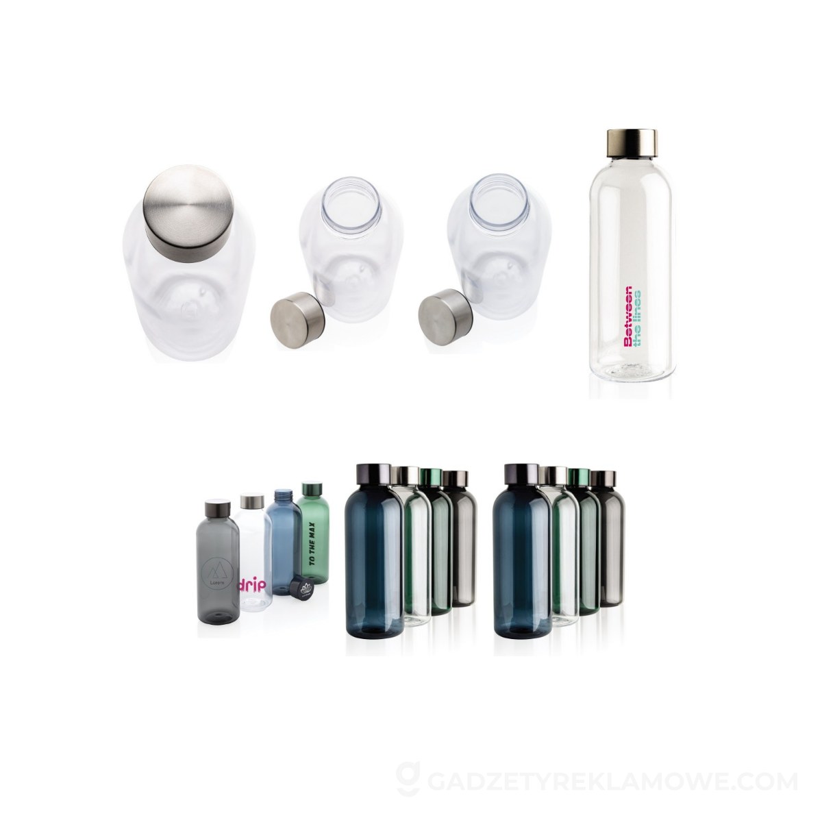 Butelka sportowa 620 ml - neutralna