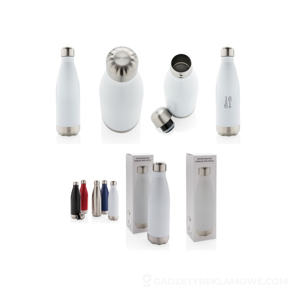 Butelka termiczna 500 ml - biała