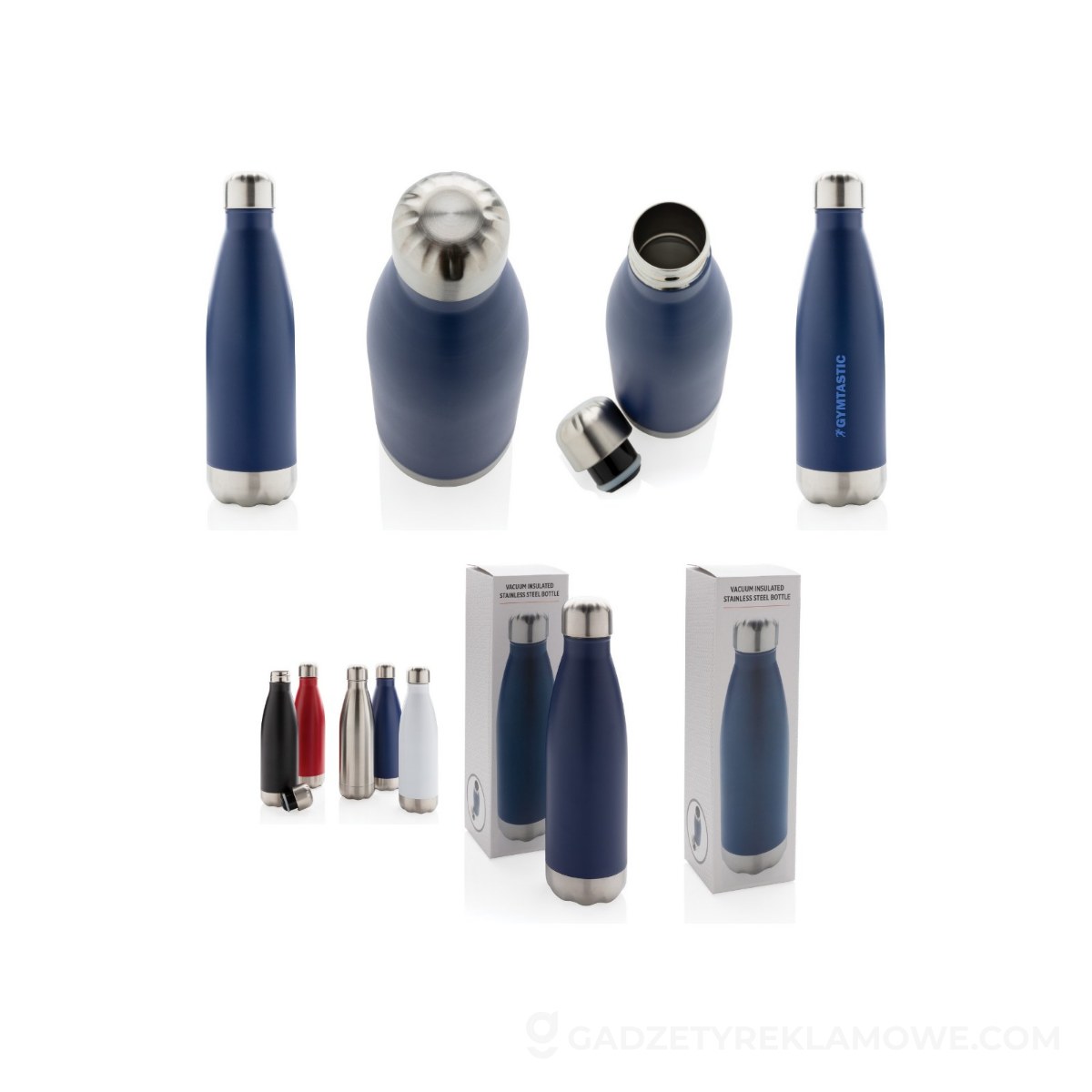 Butelka termiczna 500 ml - niebieska