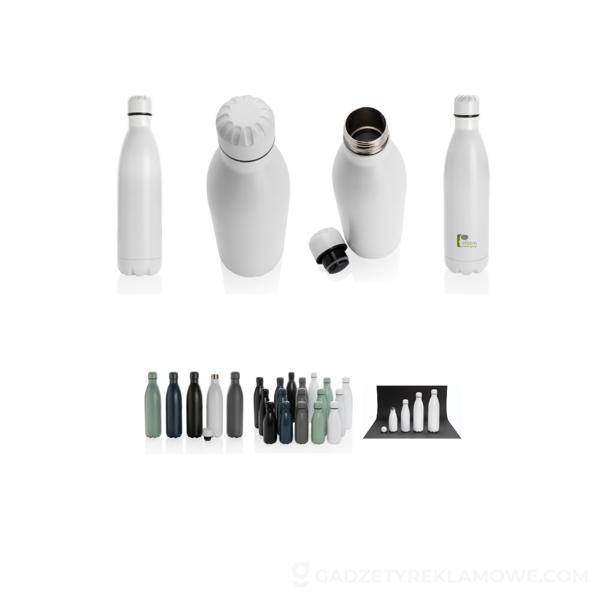 Butelka termiczna 750 ml - biała