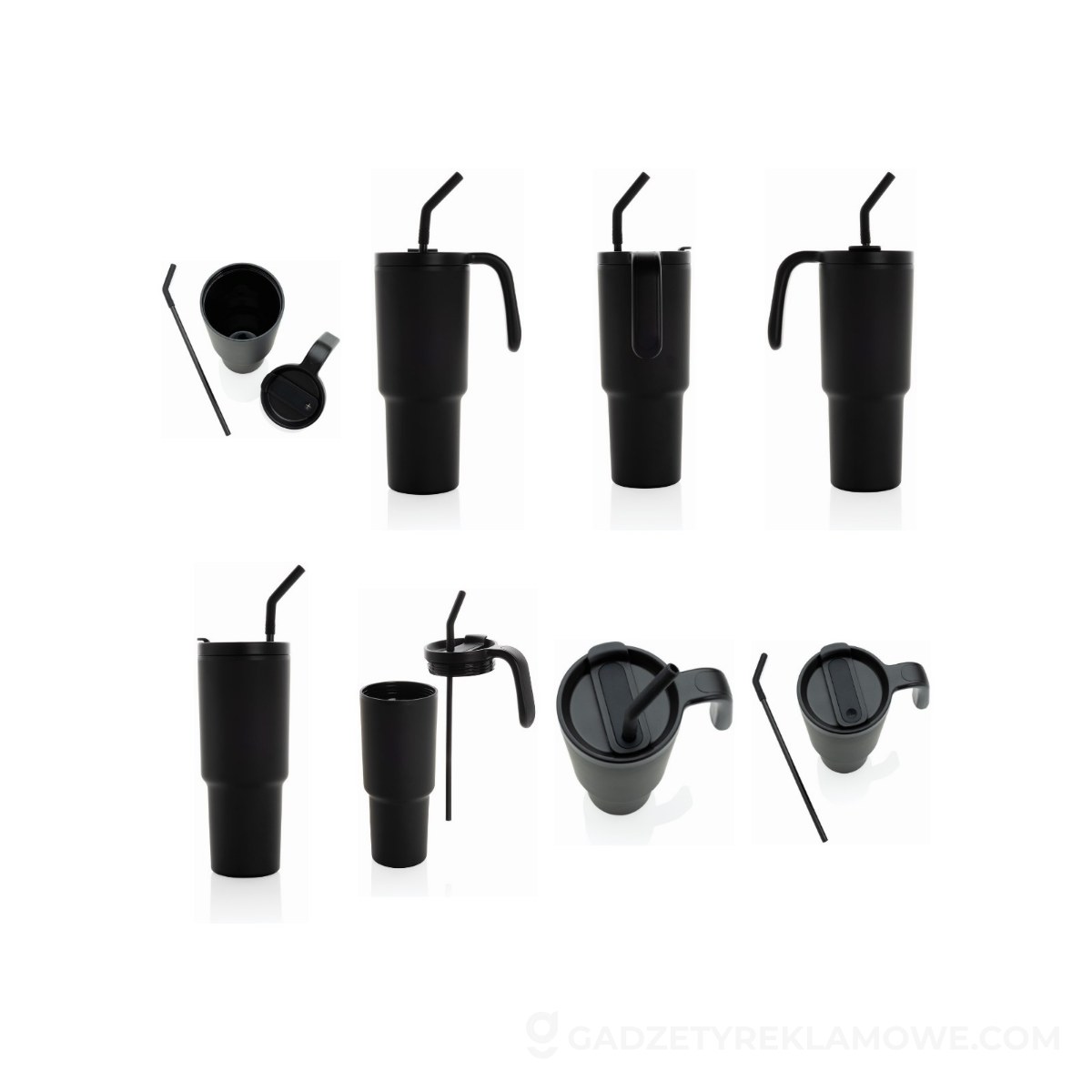 Kubek termiczny Graphic 360 900 ml - czarny