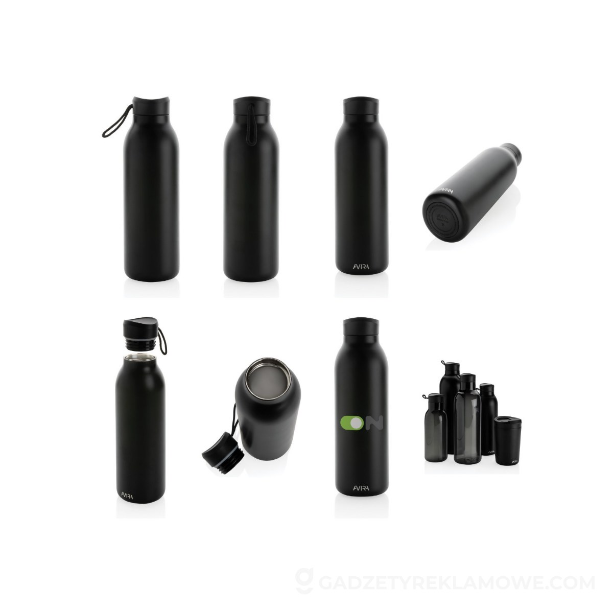 Butelka termiczna 500 ml Avira Avior - czarna