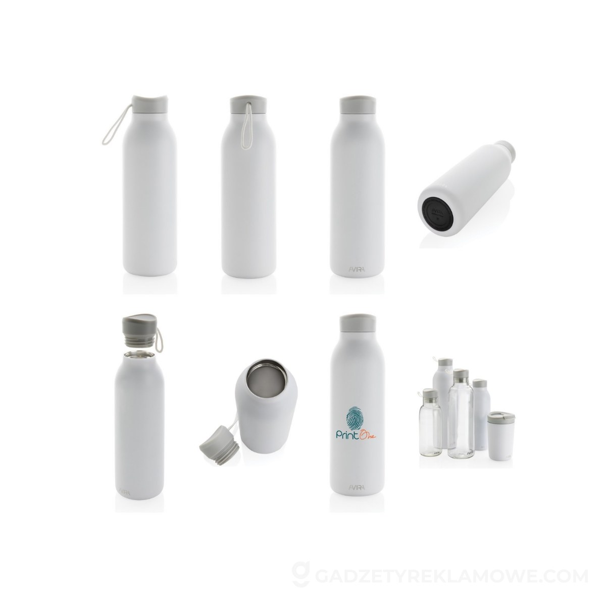 Butelka termiczna 500 ml Avira Avior - biała