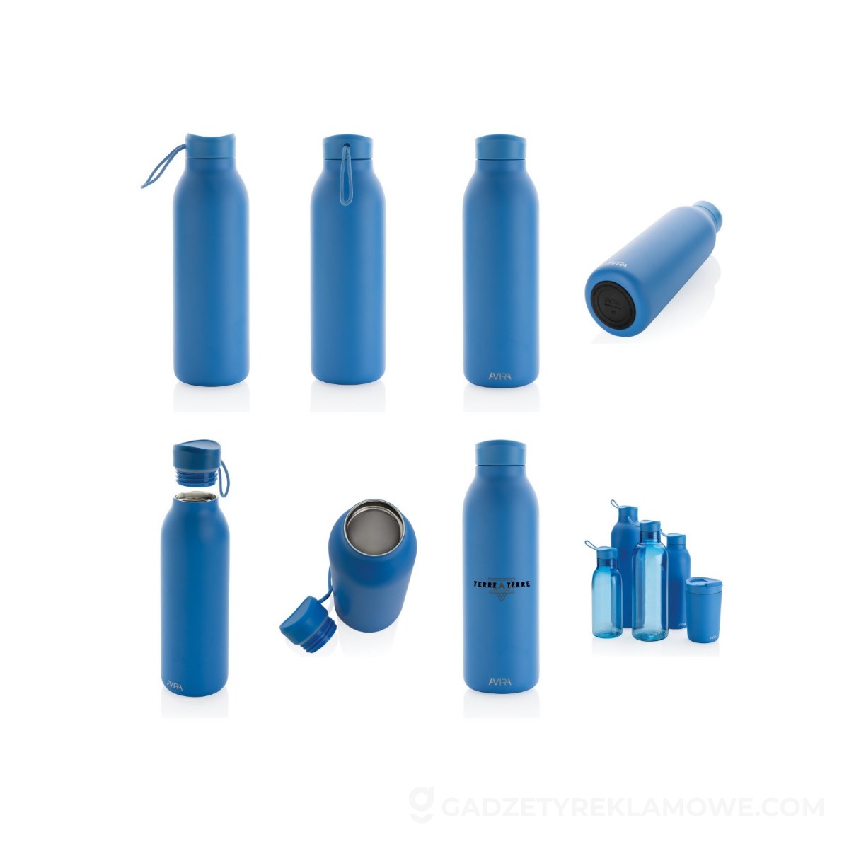 Butelka termiczna 500 ml Avira Avior - niebieska