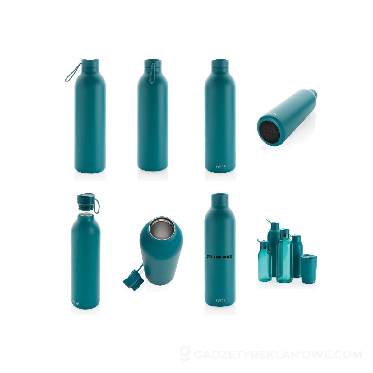Butelka termiczna 1000 ml Avira Avior - zielona