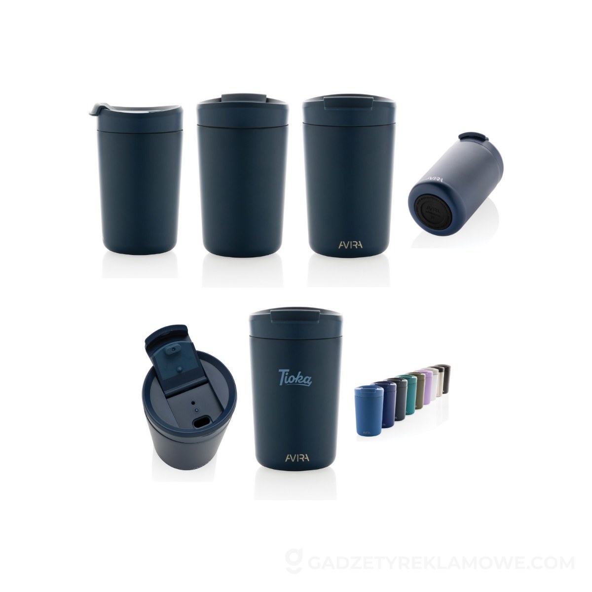 AXP-P438-020-wariantu-watermark Kubek termiczny 300 ml Avira Alya - niebieski