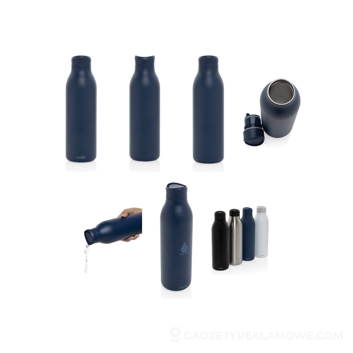 Butelka termiczna 600 ml Avira Alok - niebieska