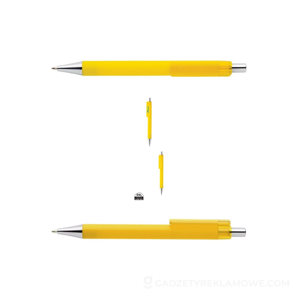 Długopis X8 - żółty