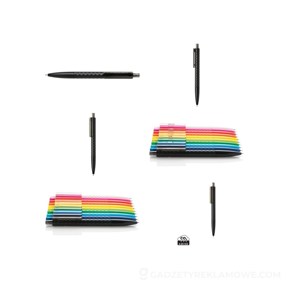 Długopis X3 - czarny