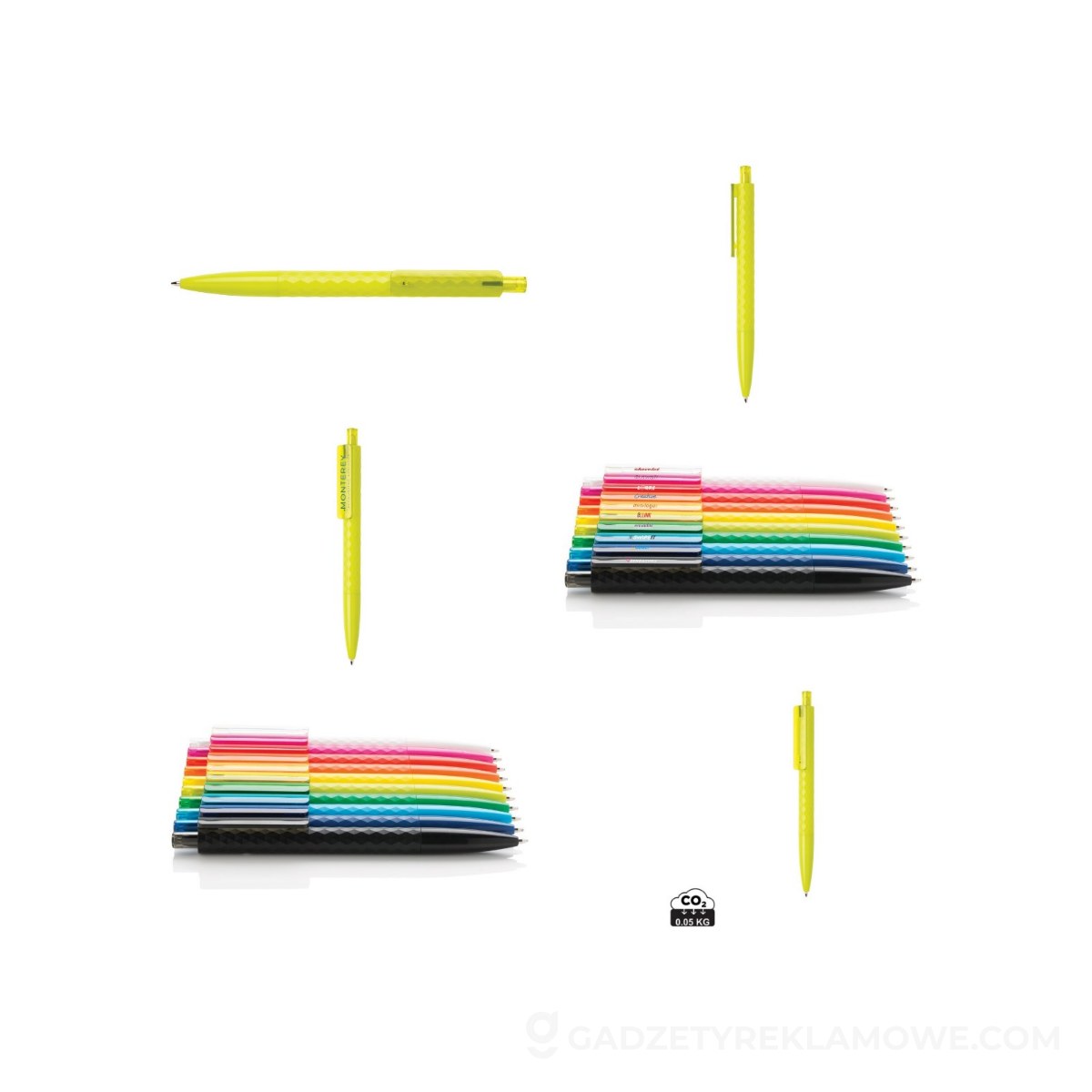 Długopis X3 - zielony