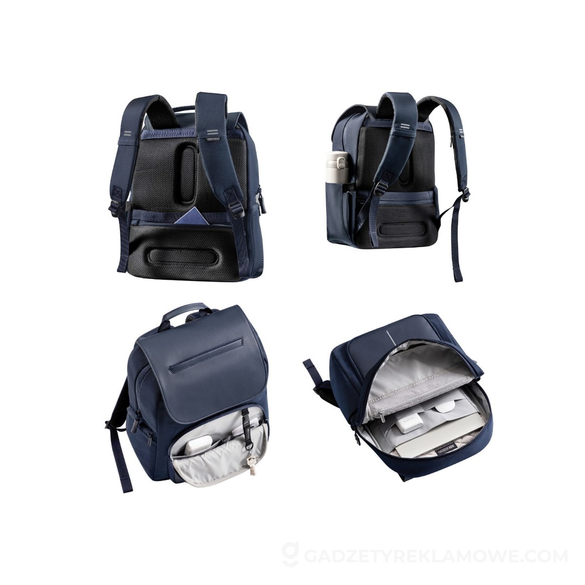 Plecak na laptopa 16" Soft - niebieski
