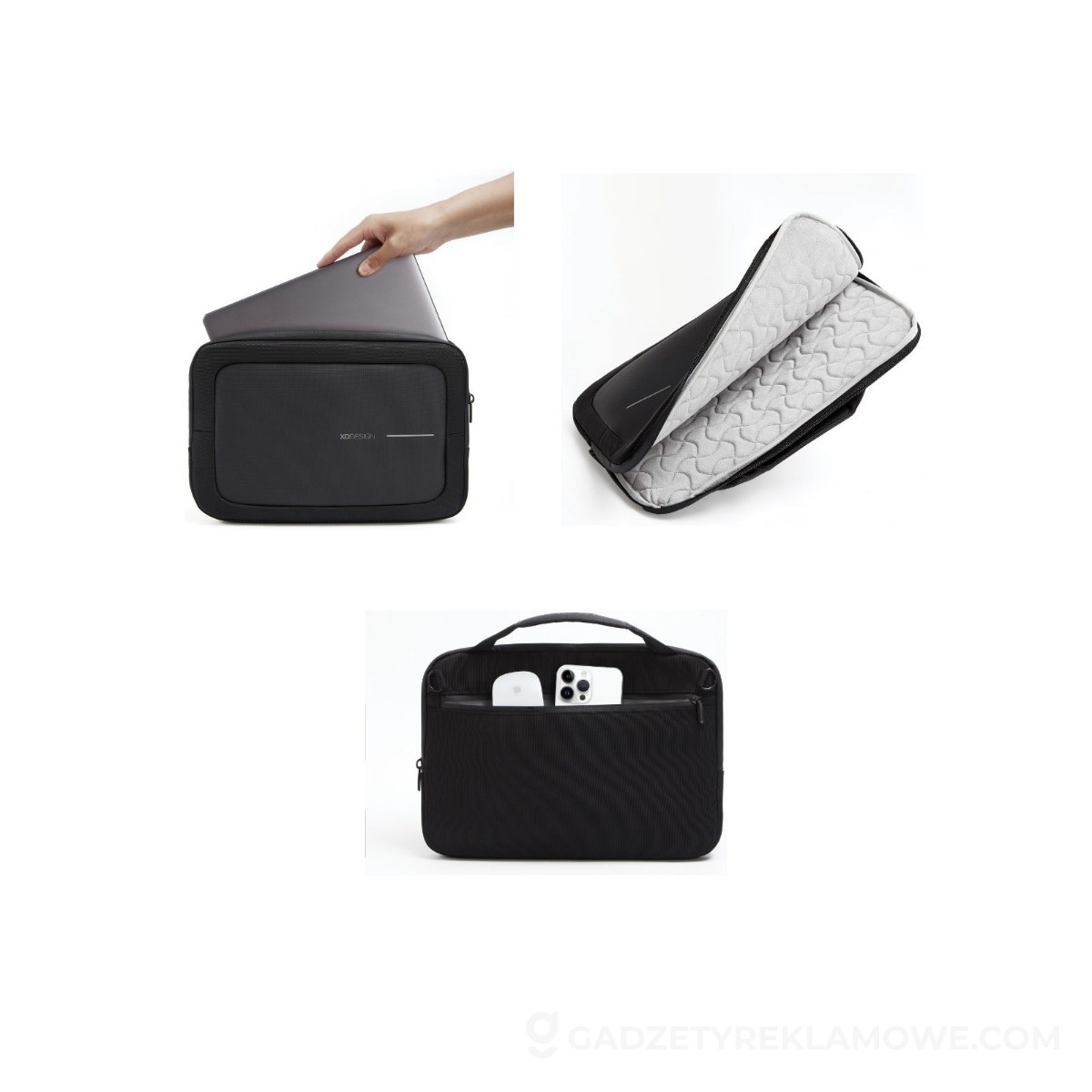 Torba na laptopa 14" - szara