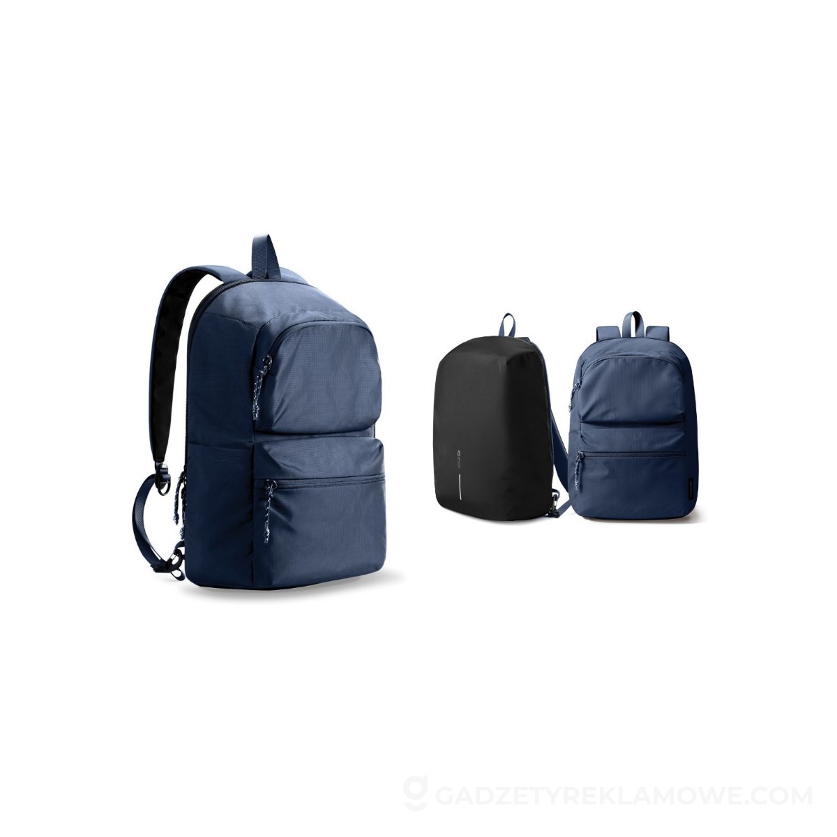 Plecak 2 w 1 - navy, black