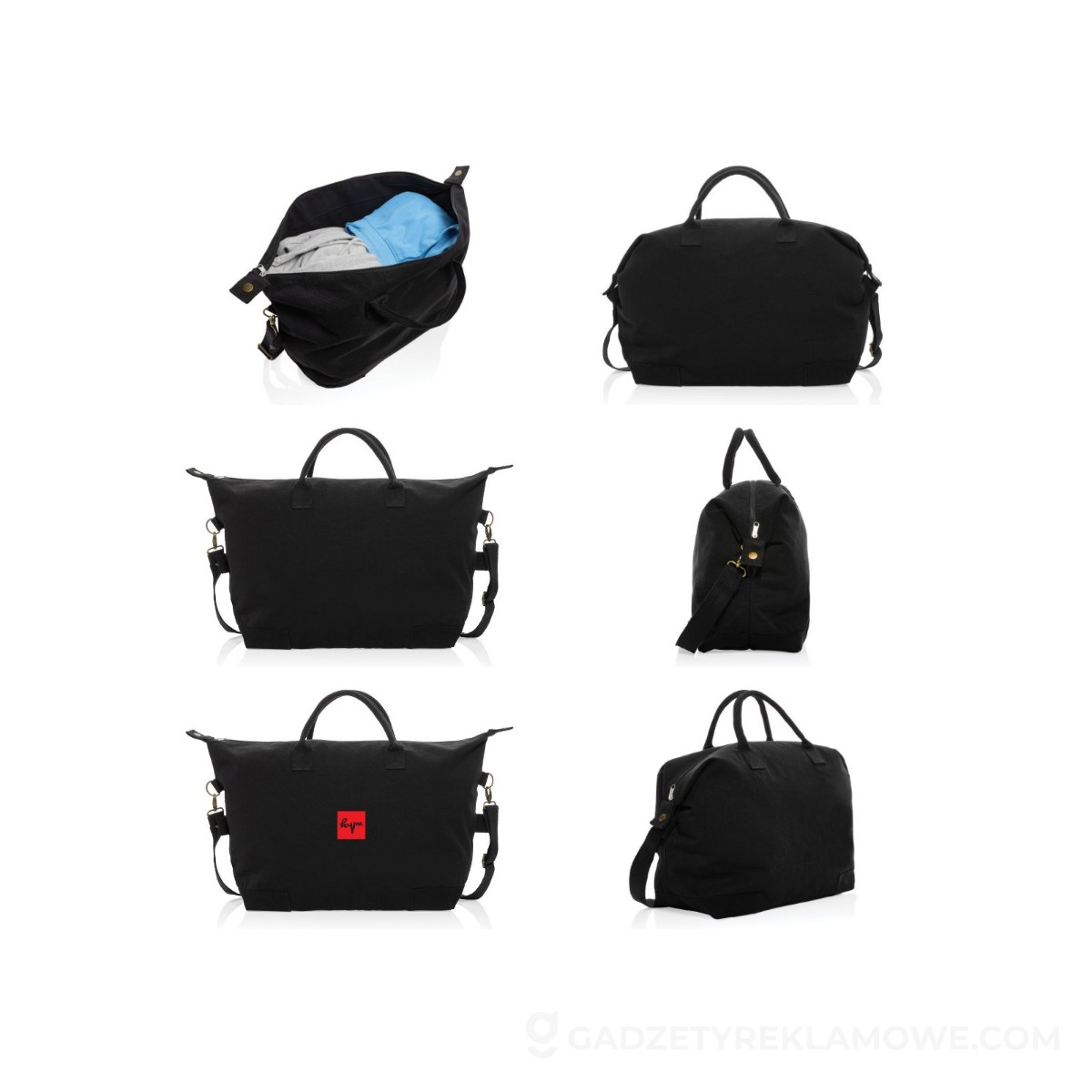 Torba sportowa, podróżna Kezar AWARE™ - czarna