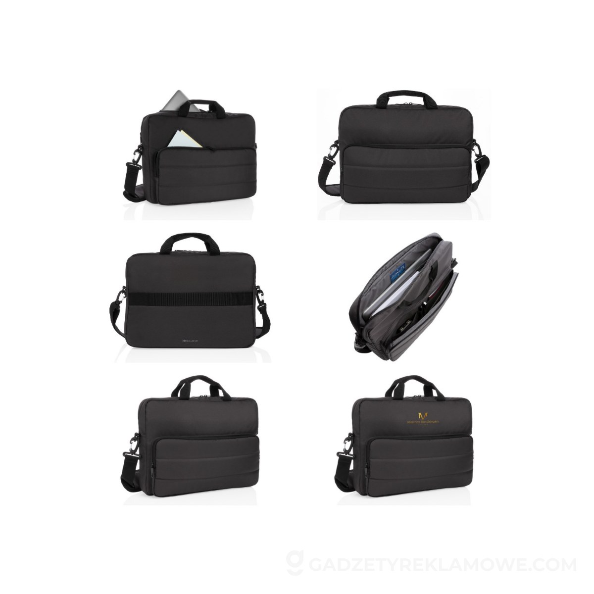 Torba na laptopa 15,6" Impact AWARE™ RPET - czarna