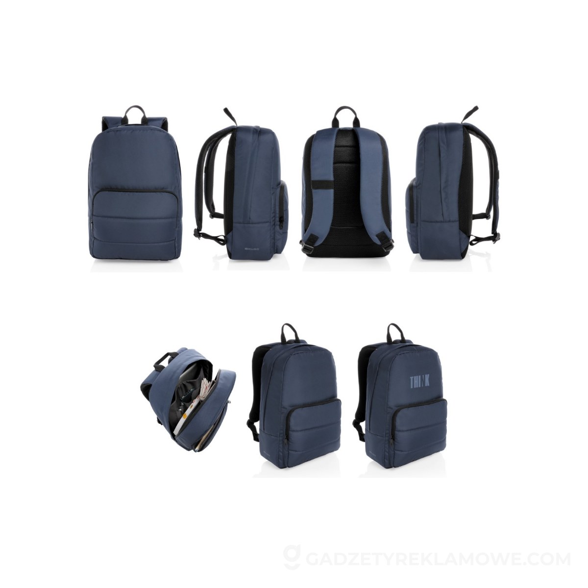 Plecak na laptopa 15,6" Impact AWARE™ RPET - niebieski