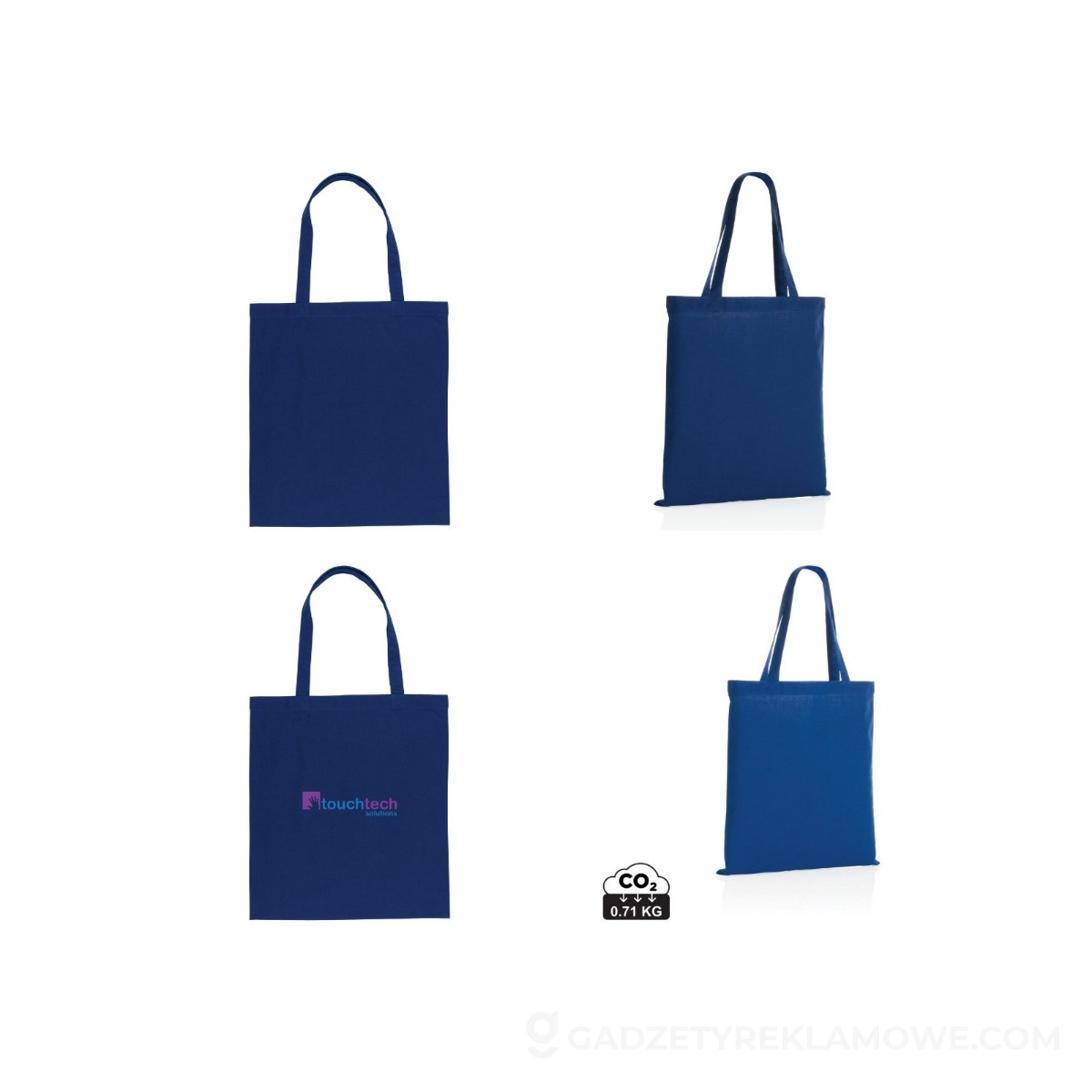 Torba na zakupy Impact AWARE™ - niebieska