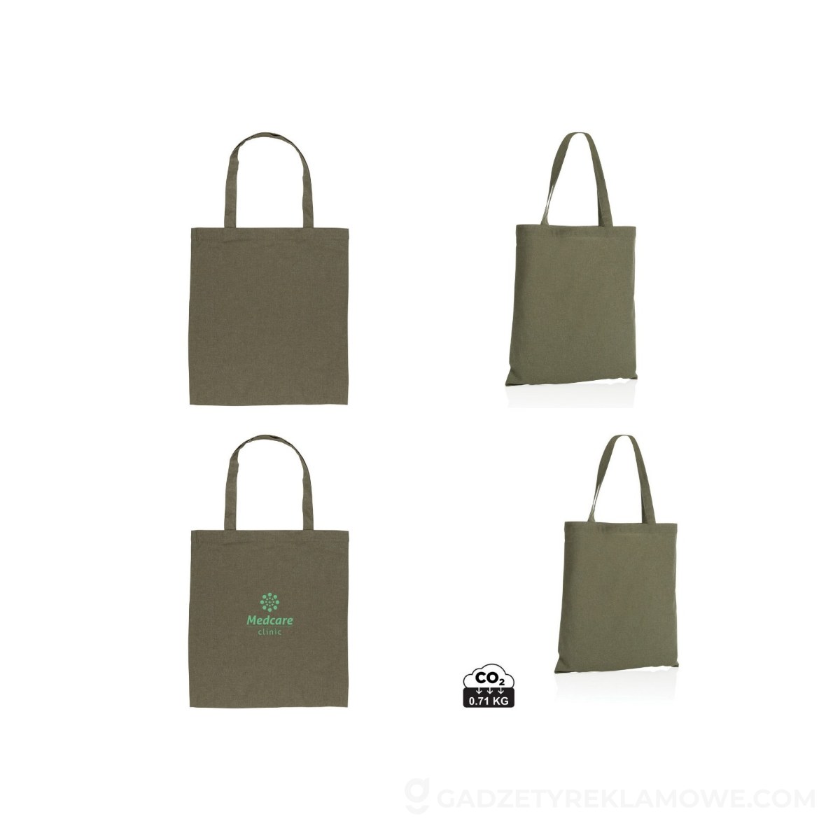 Torba na zakupy Impact AWARE™ - zielona