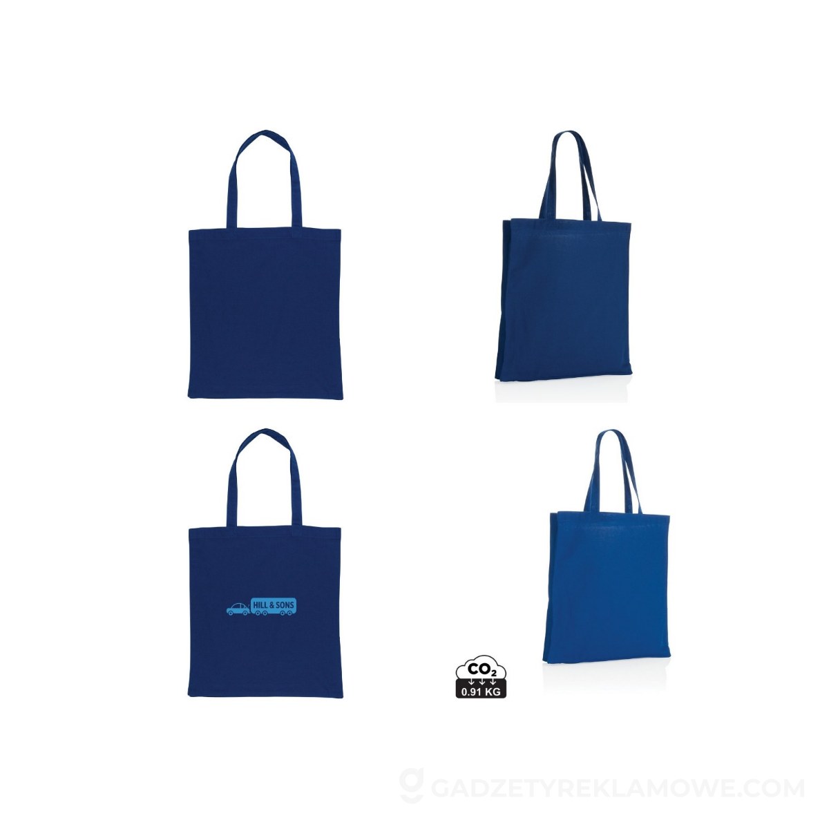 Torba na zakupy Impact AWARE™ - niebieska