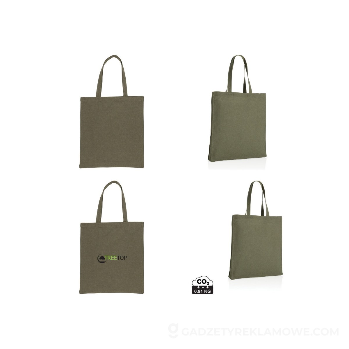 Torba na zakupy Impact AWARE™ - zielona