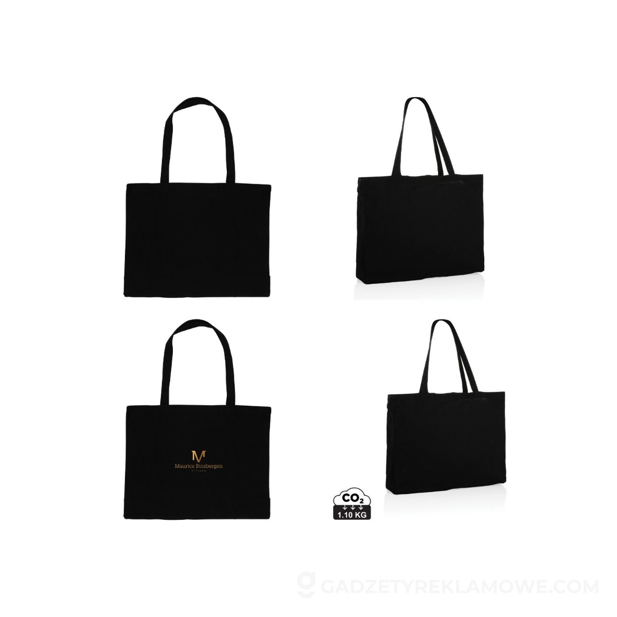 Torba na zakupy Impact AWARE™ - czarna
