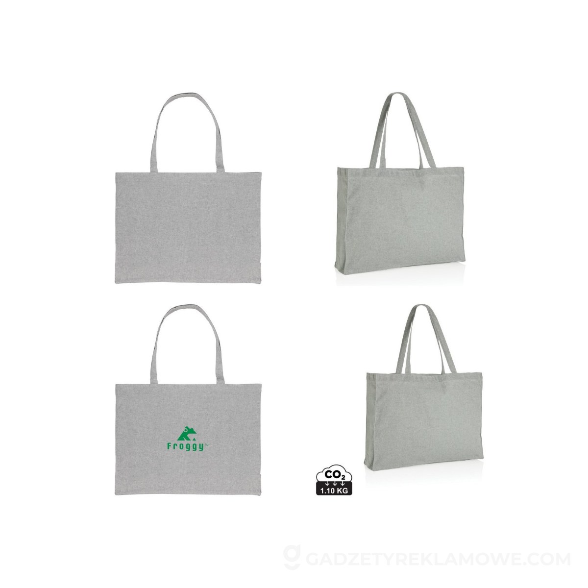 Torba na zakupy Impact AWARE™ - szara