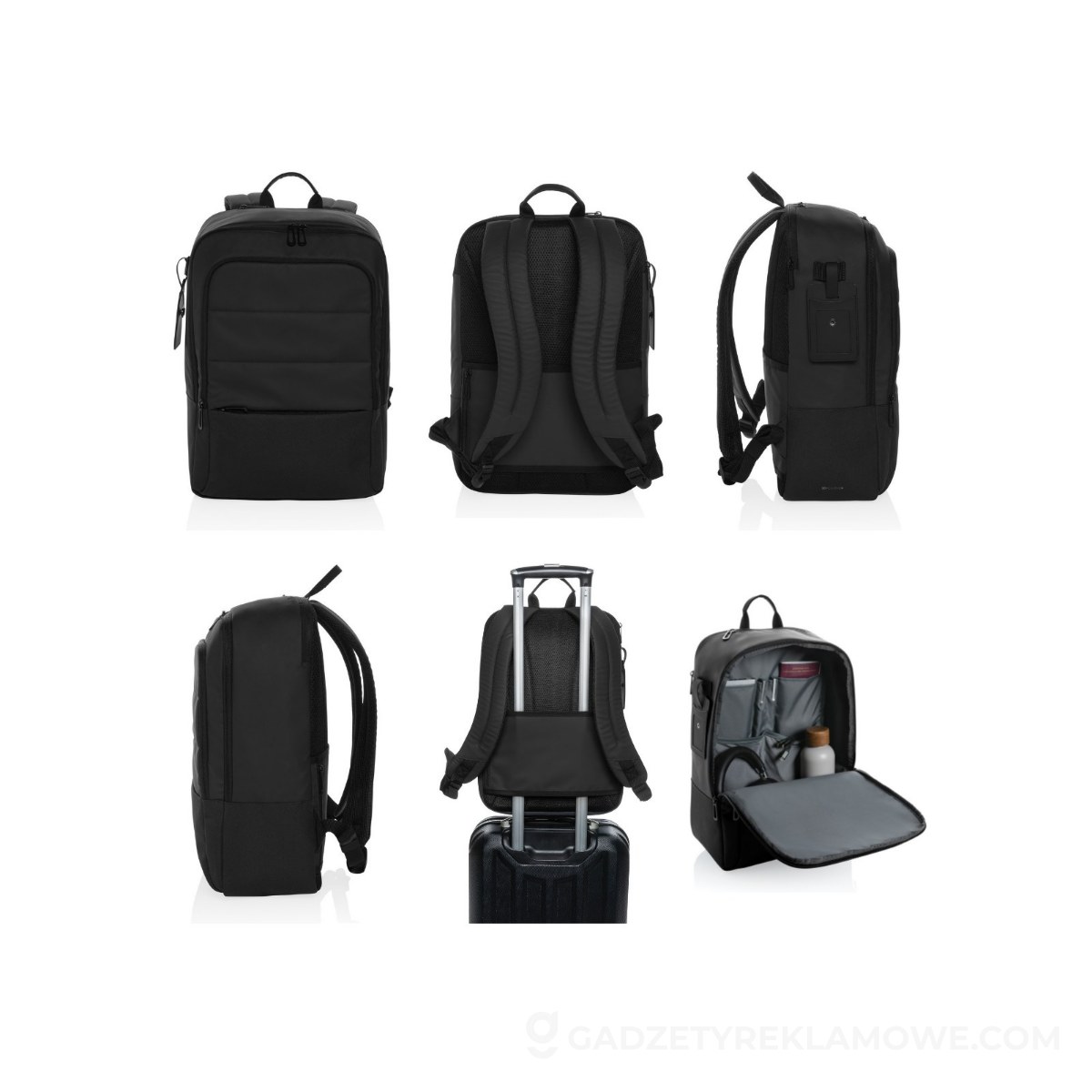 Plecak na laptopa 15,6" Armond AWARE™ RPET - czarny