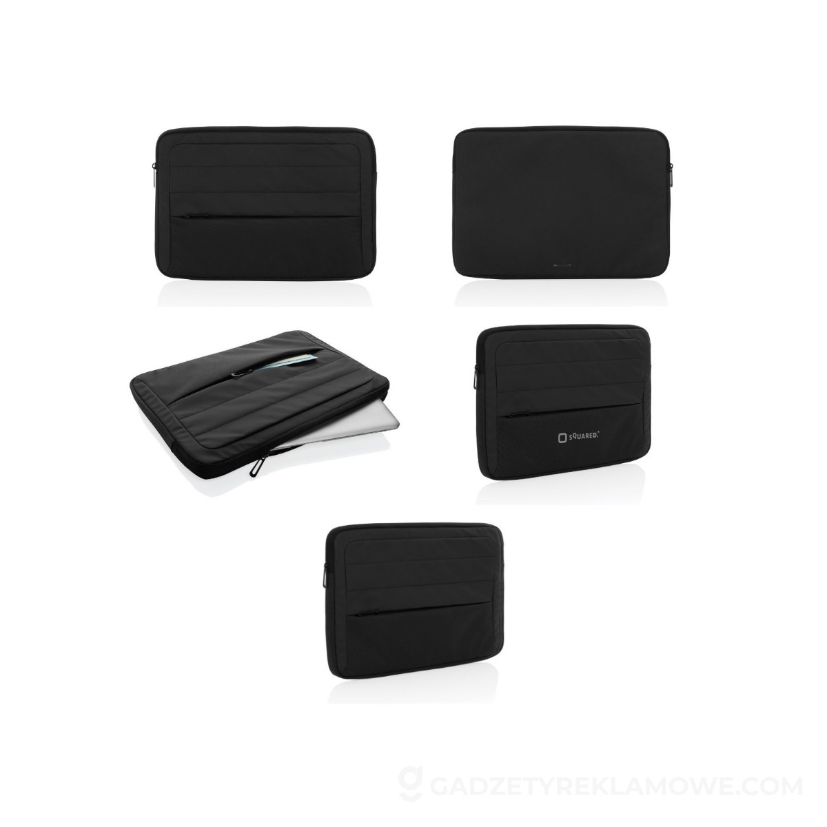 Pokrowiec na laptopa 15,6" Armond AWARE™ RPET - czarny