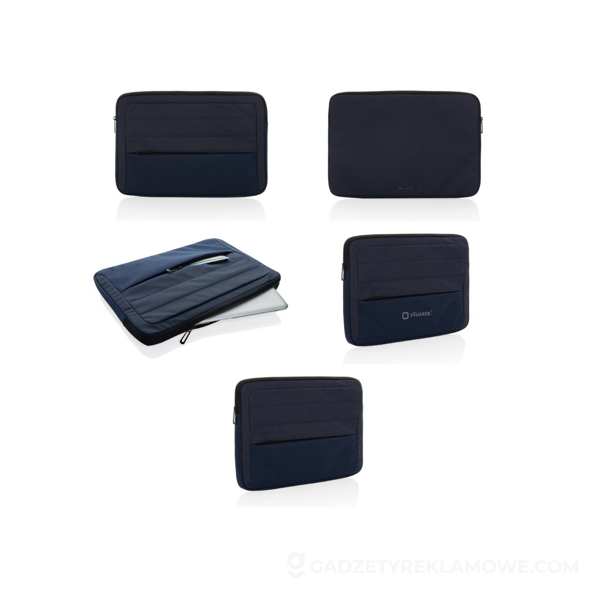 Pokrowiec na laptopa 15,6" Armond AWARE™ RPET - niebieski