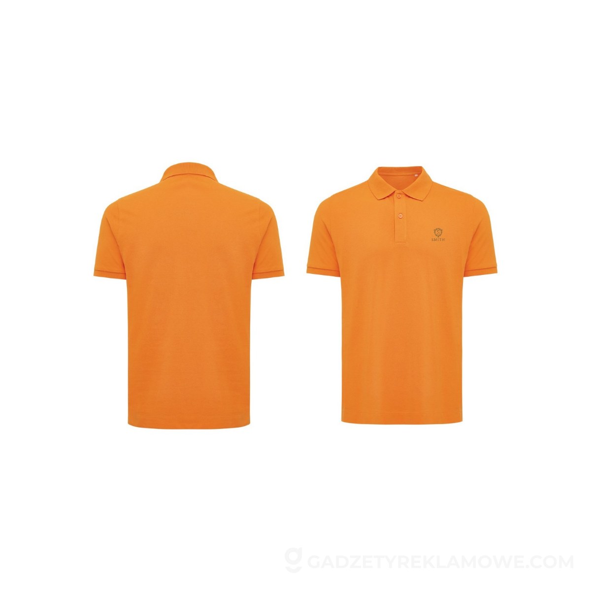 AXP-T9200-044-L-wariantu-watermark Koszulka polo z bawełny z recyklingu Iqoniq Yosemite - pomarańczowa - L