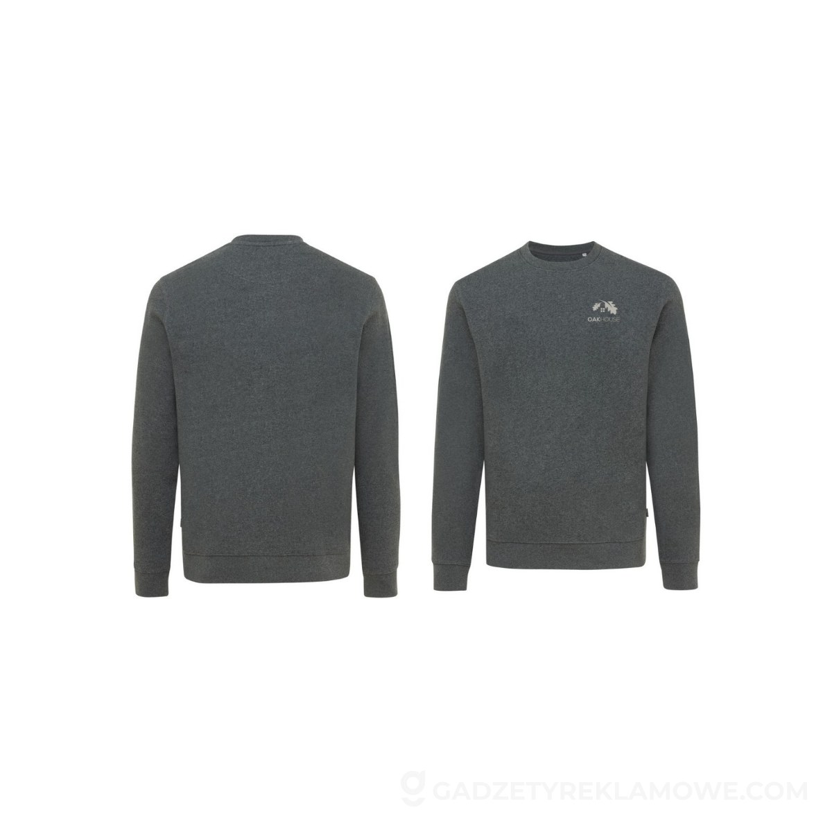AXP-T9301-014-XXS-wariantu-watermark Bluza z niebarwionej bawełny z recyklingu Iqoniq Denali - szara