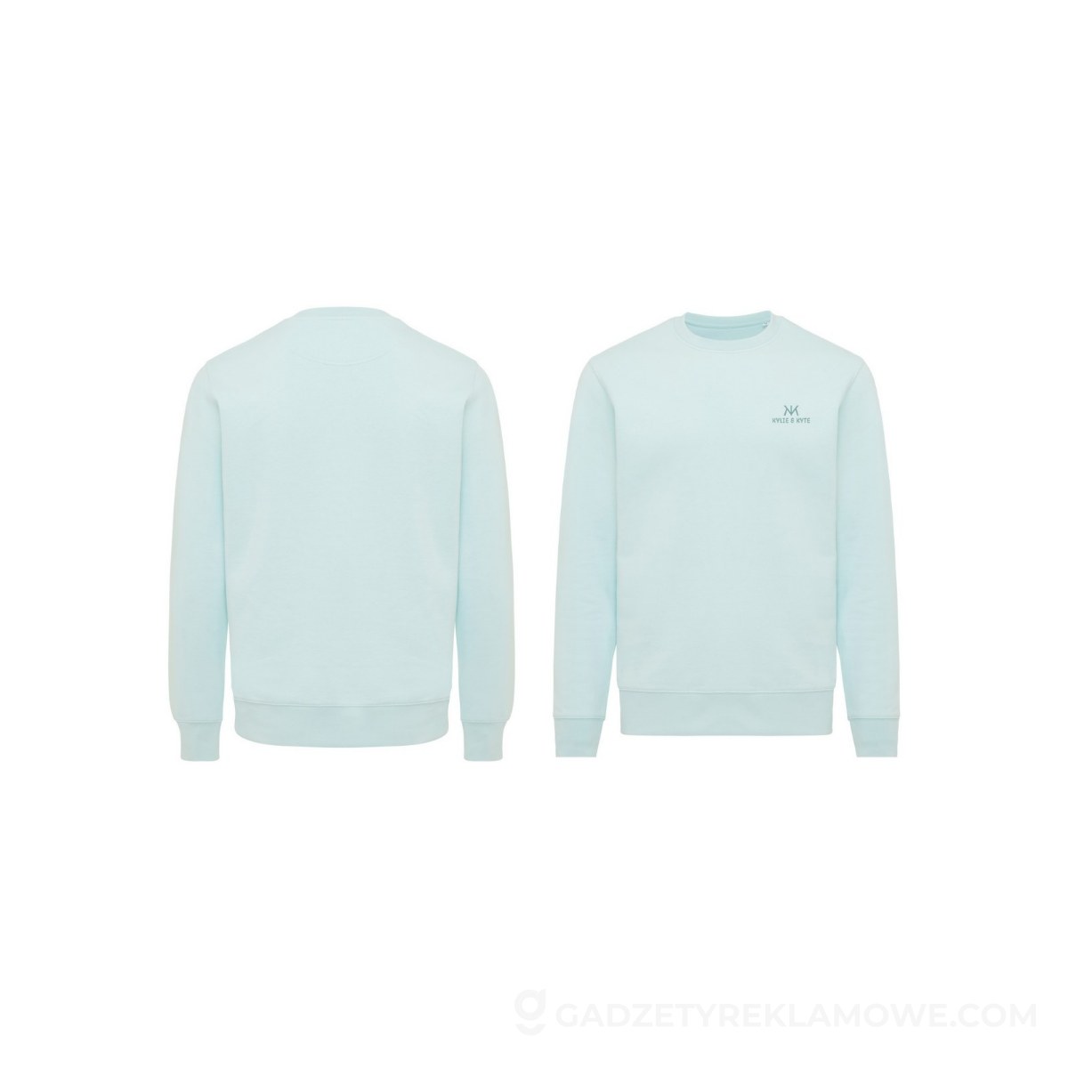 AXP-T9303-037-L-wariantu-watermark Lekki sweter Iqoniq Etosha, bawełna z recyklingu - zielony