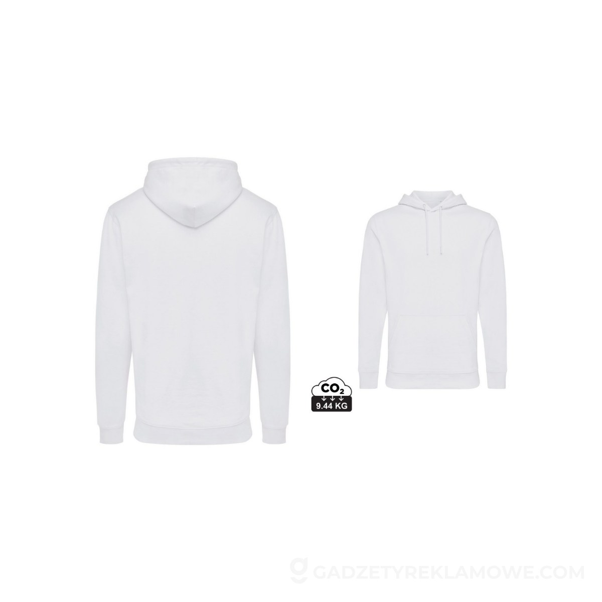 AXP-T9400-004-XL-wariantu-watermark Bluza z kapturem z bawełny z recyklingu Iqoniq Jasper - biała