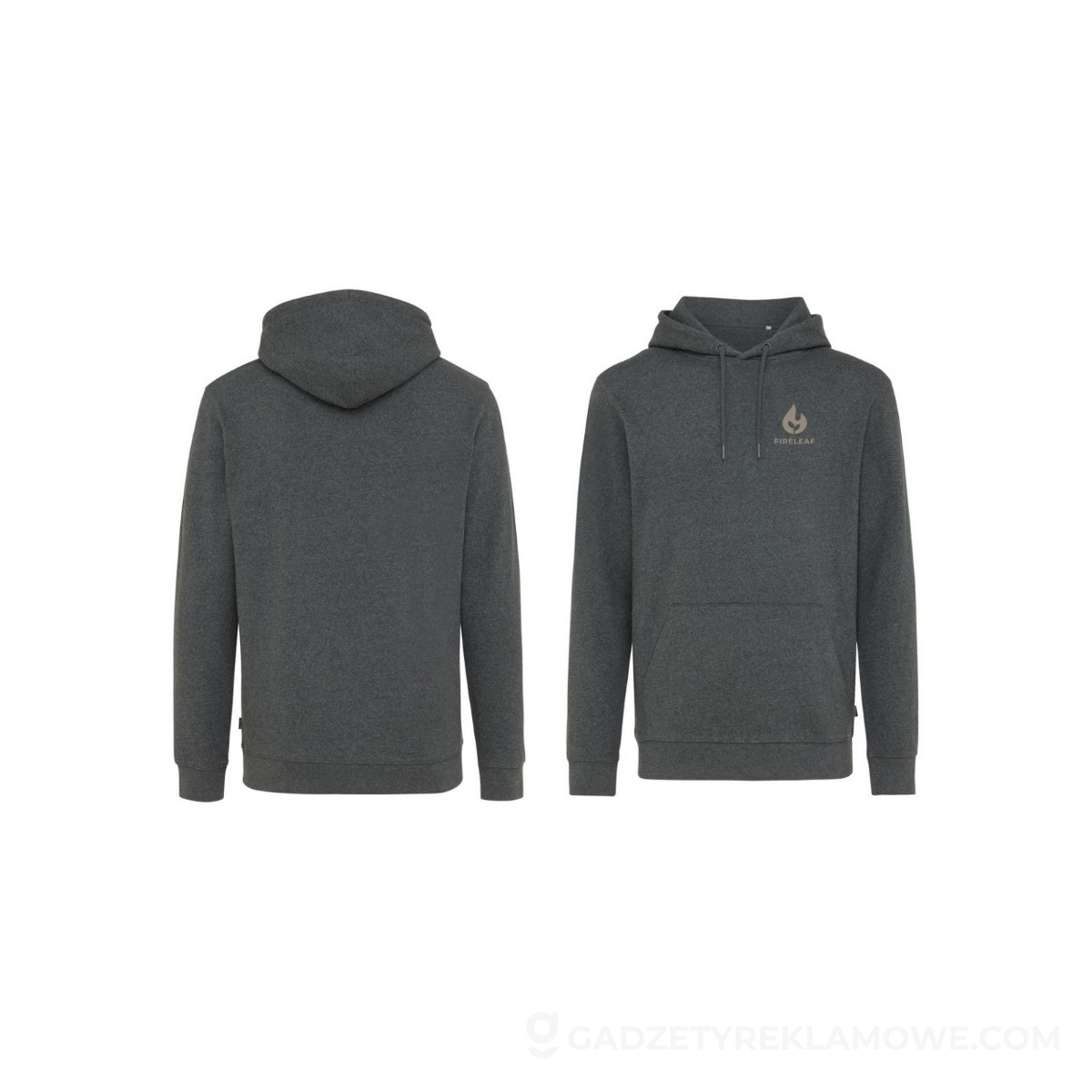 AXP-T9401-014-S-wariantu-watermark Bluza z kapturem z niebarwionej bawełny z recyklingu Iqoniq Torres - szara
